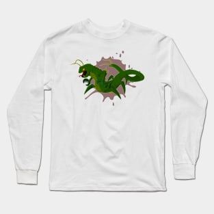 Angry Chilopoda Long Sleeve T-Shirt